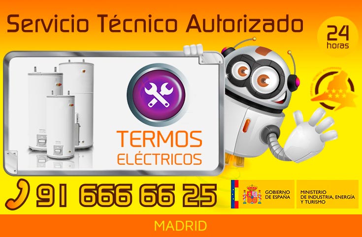 Servicio Técnico termos eléctricos en Madrid