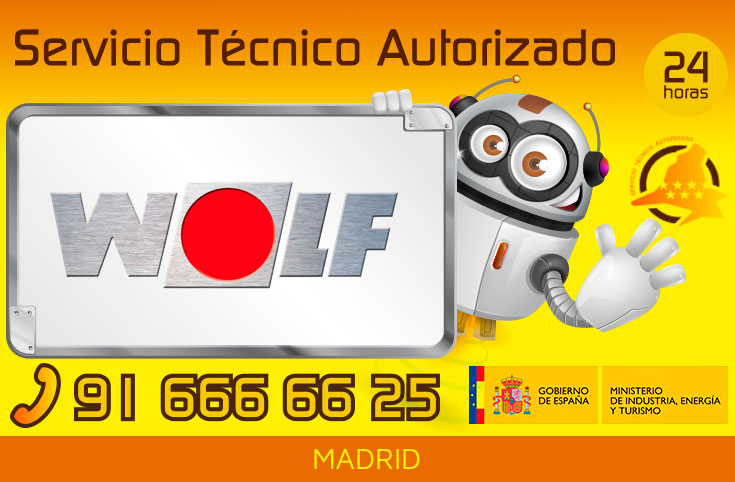 Servicio Técnico calderas Wolf en Madrid