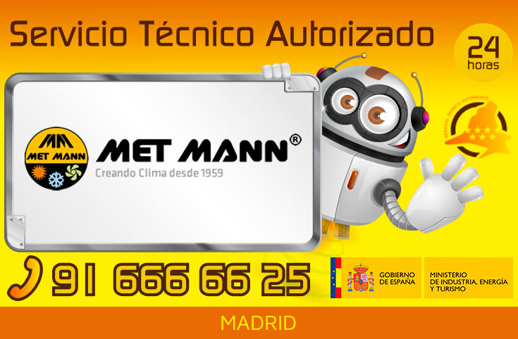 Servicio Técnico Generadores y calderas Met Mann en Madrid