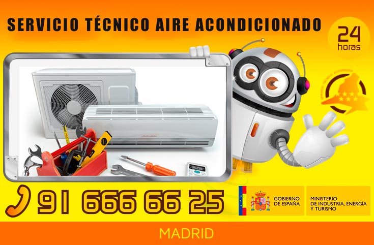 servicio técnico aire acondicionado en Madrid