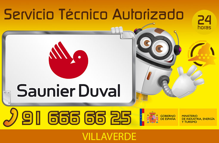 Servicio técnico calderas Saunier Duval en Villaverde