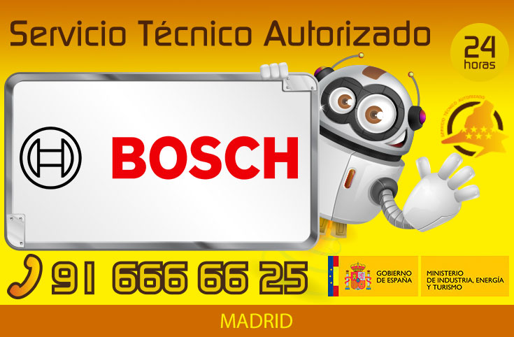 Servicio técnico calderas Bosch en Madrid